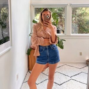 American Apparel Denim Shorts